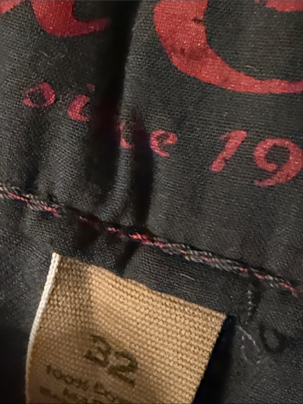 Red Camel Men's Gray Cargo Shorts with Belt - Picture 4 of 7